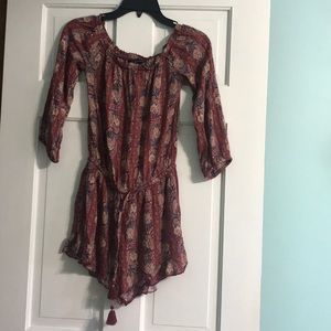 Long sleep pattern romper